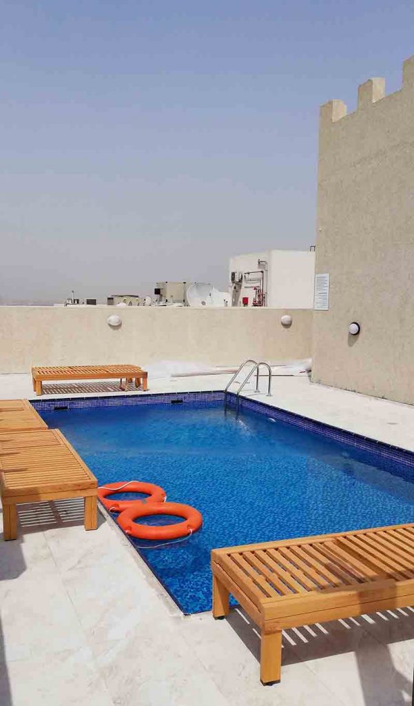 piscina en azoteas en Sevilla